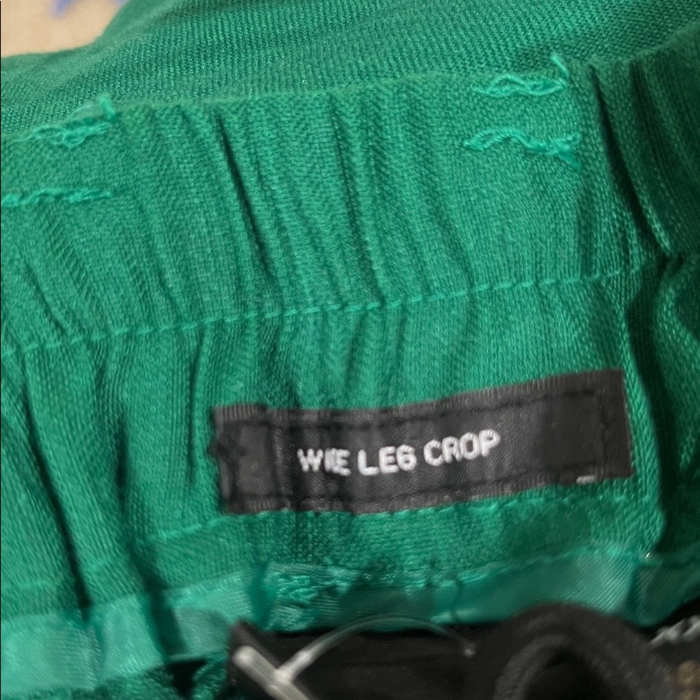 WORTHINGTON Wide-Leg Emerald Green Culotte Pants WOMEN SIZE XXL - Picture 9 of 11